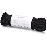 Navaris Cuerda Multiusos de Supervivencia - Cordón Multiusos de 30-5m - Cuerda Resistente para Acampar Pescar - No Apta…